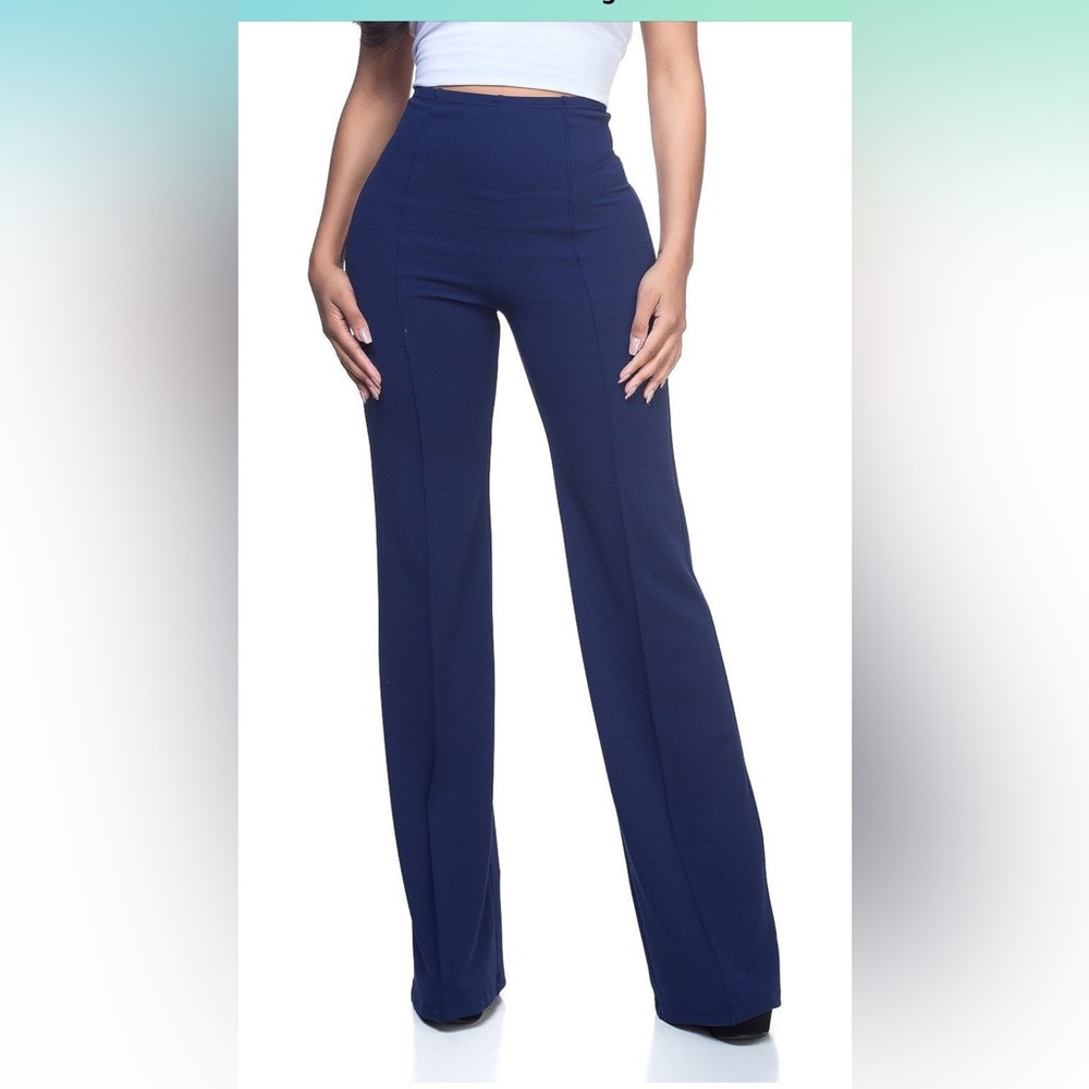 Navy High Waist Dress Pants 💙 Size Medium